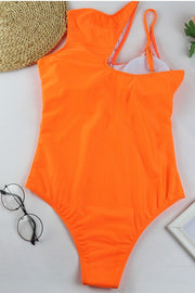 SIDE CUT ONE PIECE SWIMSUIT