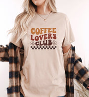 Coffee Lovers Club Graphic Boutique Tee