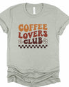 Coffee Lovers Club Graphic Boutique Tee