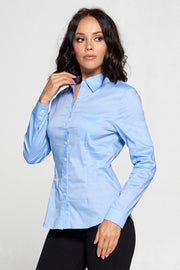 Chocolate USA Button Down Curved Hem Shirt