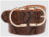 FAUX SNAKE SKIN BELT