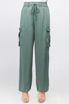 elasticated waistband & hem jogger trousers