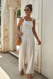 LOW NECK SLEEVELESS PARTY JUMPSUITS